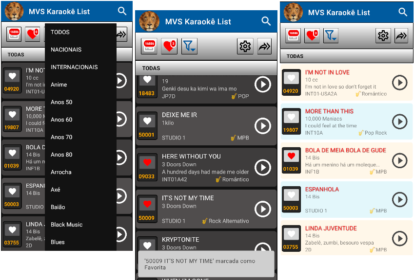 foto do programa MVS Karaokê List foto do programa MVS Karaokê List