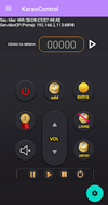 Interface do Karaocontrol