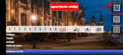 Interface do Karaodroid Interface do Karaodroid