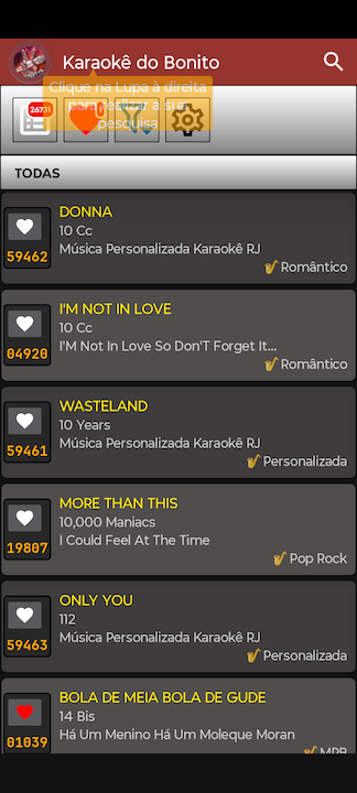 foto do programa Karaokê do Bonito List